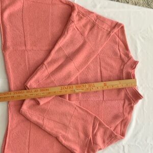 Free People Beach XL Coral Crew Neck Sweater